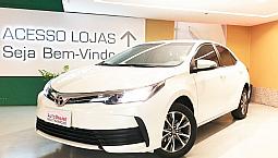 Toyota Corolla Upper Gli 1.8 Flex Automatico + Couro, 2019, Carro Impecável!!!