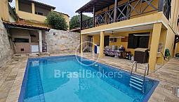 Casa De Condomínio À Venda Com 133,00M² E 5 Quartos Em Taquara, Rio De Janeiro - Rj