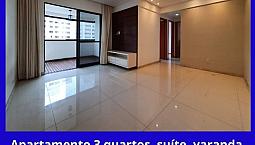 Apartamento 3 Quartos, Suíte, Varanda, No Bairro Do Stiep
