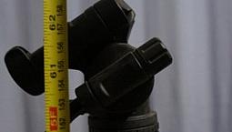 Tripé Para Fotografia E Video Preto Semi Novo Na Caixa