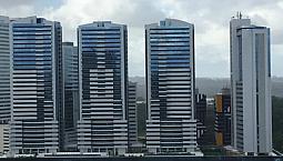 2 Suítes Apartamento Salvador Prime - Nascente, Vista Mar, Torre 01, 21º Andar