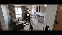 Apartamento Mobiliado De Alto Padrão  1 Quarto  Concept Boutique Residence - Águas Claras