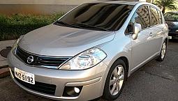 Tiida Sl Automatico + Couro + Teto + Ar Digital + Chave Presencial + Piloto Automático