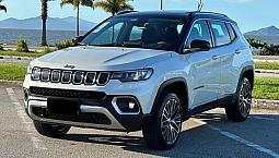 Jeep Compass Limited Diesel 2022 Baixo Km, Teto Solar, Impecável 