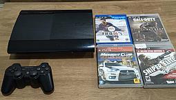 Ps3 Ultra Slim Em Ótimoestado