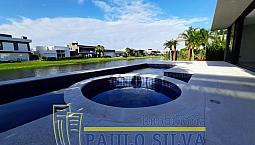 Sobrado Alto Padrão, 5 Suítes, 430,00M², Na Beira Do Lago, Condomínio Enseada.