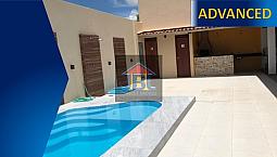 Casa Na Praia Condomínio Em Ipioca  -  Maceió