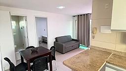 Apartamento Mobiliado Em Ponta Negra | 2 Quartos | Em Frente À Praça | 350M Da Praia - Nat