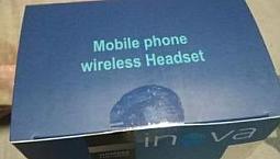 Fone Bluetooth Marca Inova Novo Na Caixa Lacrado Azul E Cinza