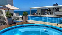 Torro Linda Vista Mar, 139,2 Mts Privativos, Imobiliado, Três Suítes, Piscina, 2 Garagens.