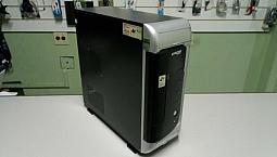 Gabinete Slim Epcom Preto E Cinza Prata