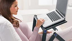 Suporte Para Usar O Notebook Na Cama, Sofá - Até 12X Sem Juros No Cartão