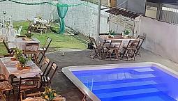 Casa De Eventos Com Piscina, Campo Society E Dormitórios - Ideal Para Feriados!