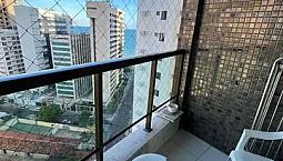Apartemento Para Alugar Próximo Do Mar - 21 Metros Andar Alto - 02 Quartos 01 Suíte - Vara