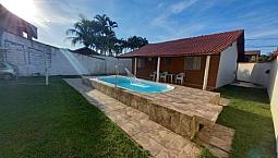 Casa No Litoral Com Piscina, 02 Dormitórios - 8082 Lc