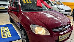 Chevrolet Prisma 2011 1.4 Flex Maxx Menos Ar Manual Vermelho