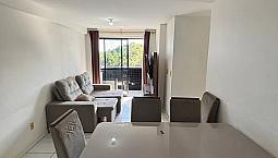 Apartamento De Três Quartos Com Suíte Totalmente Mobiliado.