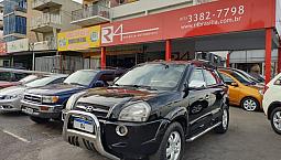 Tucson 2008 Gl 2.0 Automático Gasolina Completo Pneus Novos Oportunidade