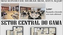 1 E 2 Qtos No Melhor Do Gama, Perto De Tudo, Adquira Sua Unidade Agora Mesmo, Ultimas T3