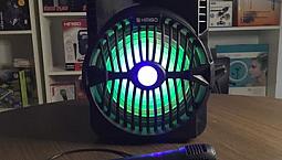 Kimiso Qs-4806/4807 Karaokê Bluetooth Alto-Falante Com Microfone E Controle Remoto