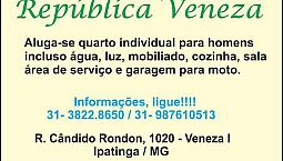 Quartos Para Homens Em Ipatinga