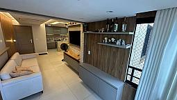Edf Real Seassons, Umarizal - Apartamento Mobiliado 3 Quartos (2 Suítes) + 2 Vagas