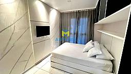 Vendo Apt 01 Quarto Luxo Mobiliado - Muro Alto Condomínio Clube ( Porto De Galinhas )