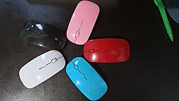 Mouse Bluetooth (diversas Cores) + Pilhas Inclusas
