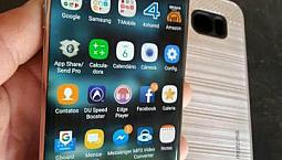 Pra Vender Logo Um S7 Edge Trincado Porém Funcionando Perfeitamente Watts 991109647