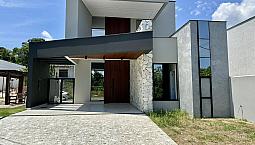 Condomínio Mosaico Ponta Negra - Casa Duplex 3 Suítes Sendo 1 Master Com Cozinha Gourmet C