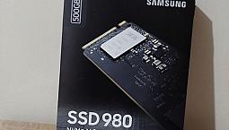Samsung 980 Ssd M.2 2280 500Gb Pcie Nvme Gen3 X4
