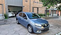 Logan Exclusive Dyn 1.6 Aut 2015 Única Dona Couro Gps Todo Revisado Impecável 