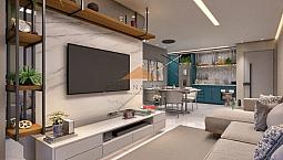 Edf. Costa Báltica, 50M², 2 Quartos, 1 Suíte, Varanda, Área De Serviço E Lazer Completo