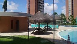 Alugo Apartamento Mobiliado 3/4 C/Suíte Ponta Negra  - Cavalcante Imóveis