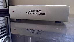 Modulador Rca Áudio Vídeo Para Rf