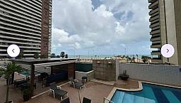 Alugo Apartamento Mobiliado Frente Mar | Cond. Chronus - Meireles