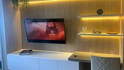 Loft Lindíssimo Na Zona Sul De Balneário Camboriú, 1 Quarto, Sala E Cozinha 