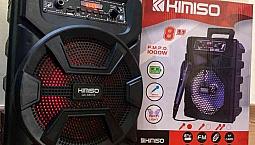 Caixa De Som Kimiso 5801b Com 1000 W