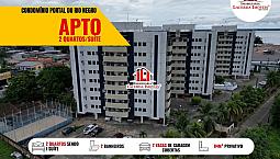 Portal Do Rio Negro, 84m², 2 Quarto/suíte, 2 Vagas Cobertas, 8º Andar, Vista Rio Negro