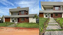 Casa Sobrado No Condominio Aguas Da Serra- Hidrolandia-Go