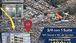 # 3/4 Apartamento Serraria