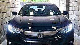 Honda Civic Exl 2.0 2017 Completíssimo, Bancos Em Couro, Lindo !
