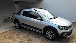 Vw - Volkswagen Saveiro Cross Cd 1.6 Prata (Único Dono)