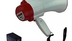 Megafone Profissional Lelong Le-997 Recarregável