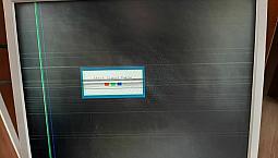 Monitor Samsung Com Defeito Listras Na Tela 17P