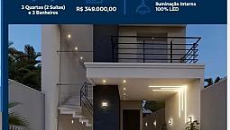 Casas Duplex De Altissimo Padrão No Luzardo Viana, 100% Porcelanato Acabamento Fino!     *