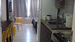 Belo Flat De 25M² Todo Mobiliado. Aluguel Incluso Condomínio E Iptu! 