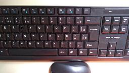 Teclado E Mouse Sem Fio