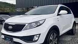 Linda Sportage Branca Com Baixa Km Apenas 66000 Km Rodados