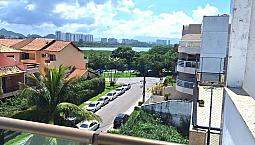Cobertura À Venda Com 04 Suítes, Varandão Linda Vista Da Lagoa, Salão Em Vários Ambientes,